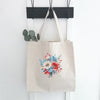 Patriotic Daisy Bouquet - Canvas Tote Bag