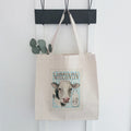 Cow Stamp - Custom Canvas Tote Bag