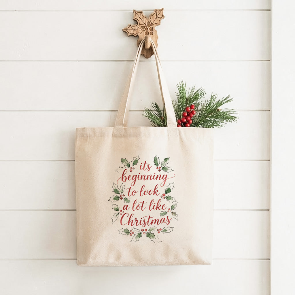 Look a lot like Christmas - Canvas Tote Bag