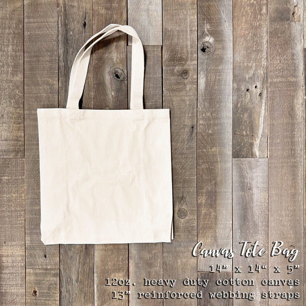 Love Birds - Valentine's Day Canvas Tote Bag