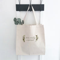 Olive Frond - Custom Canvas Tote Bag