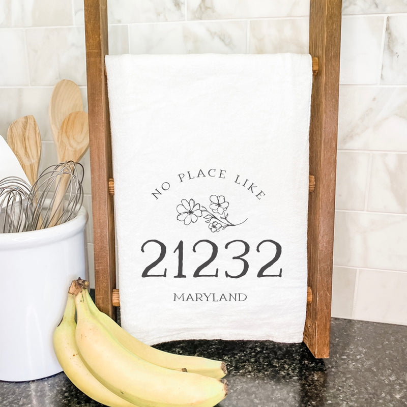 No Place Like - Custom Cotton Tea Towel