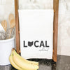 Local State and City - Custom Cotton Tea Towel