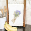 Purple Bouquet - Cotton Tea Towel