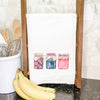Three Berry Jams - Cotton Tea Towel