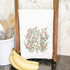 Rose Bush - Spring Cotton Tea Towel