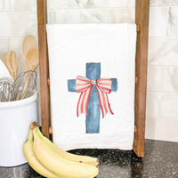Faith & Freedom - Patriotic Cotton Tea Towel