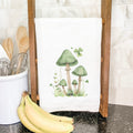 St. Patrick's Day Mushrooms - Cotton Tea Towel