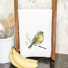 Watercolor Spring Bird - Spring Cotton Tea Towel