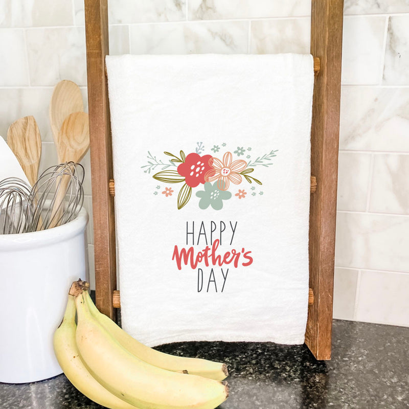 Mother's Day Flowers - Cotton Tea Towel