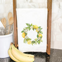 Lemon Wreath - Summer Cotton Tea Towel