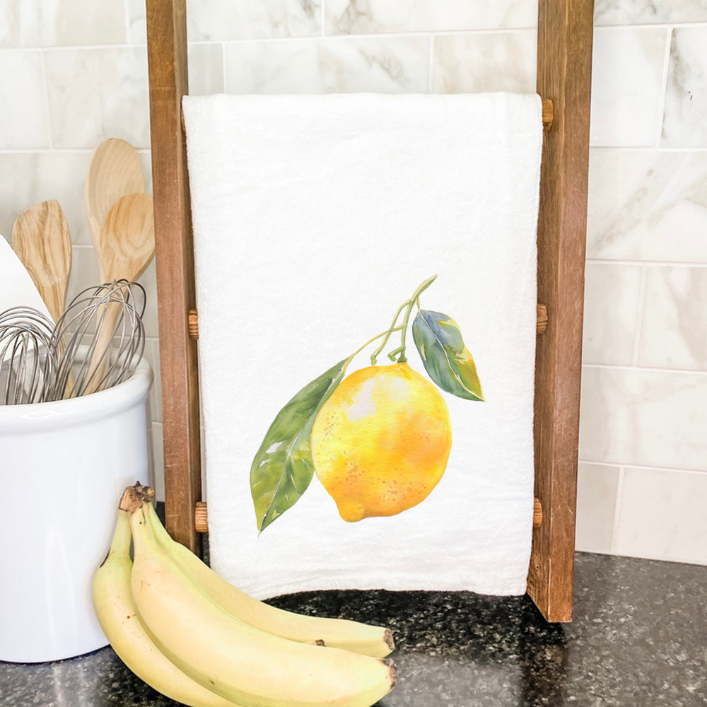 Single Lemon - Cotton Tea Towel