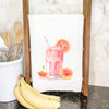 Grapefruit Drink - Summer Cotton Tea Towel