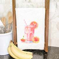 Grapefruit Drink - Summer Cotton Tea Towel