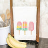 Pastel Popsicles - Summer Cotton Tea Towel