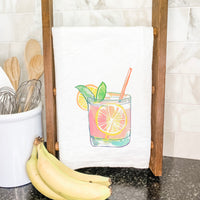 Pink Lemonade - Summer Cotton Tea Towel
