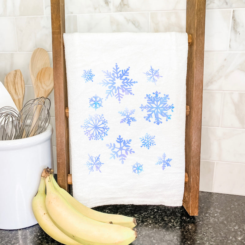 Snowflakes - Cotton Tea Towel