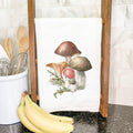 Forest Mushrooms - Customizable Cotton Tea Towel