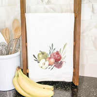 Pomegranates and Apples - Cotton Tea Towel