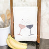 Champagne Toast - Cotton Tea Towel