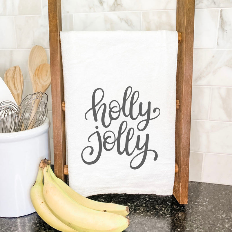 Holly Jolly - Cotton Tea Towel