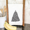 Joy Christmas Tree - Cotton Tea Towel