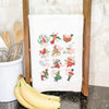 12 Days of Christmas - Cotton Tea Towel