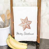 Merry Christmas Cookie - Cotton Tea Towel