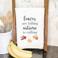 Leaves are Falling - Cotton Tea Towel