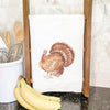 Watercolor Turkey - Cotton Tea Towel