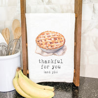 Thankful for Pie - Cotton Tea Towel