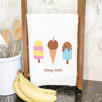 Stay Cool - Cotton Tea Towel