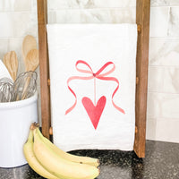 Ribbon Heart - Cotton Tea Towel