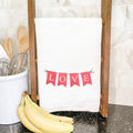 Red Love Banner - Cotton Tea Towel