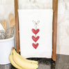 String of Hearts - Cotton Tea Towel