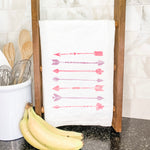 Watercolor Arrows - Cotton Tea Towel