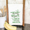 Irish Blessing Script - Cotton Tea Towel