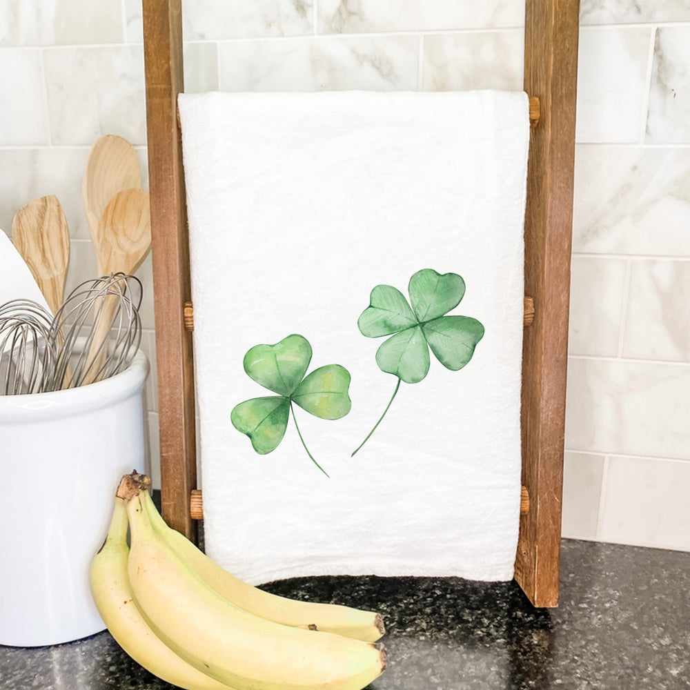 Clover Pair - Cotton Tea Towel