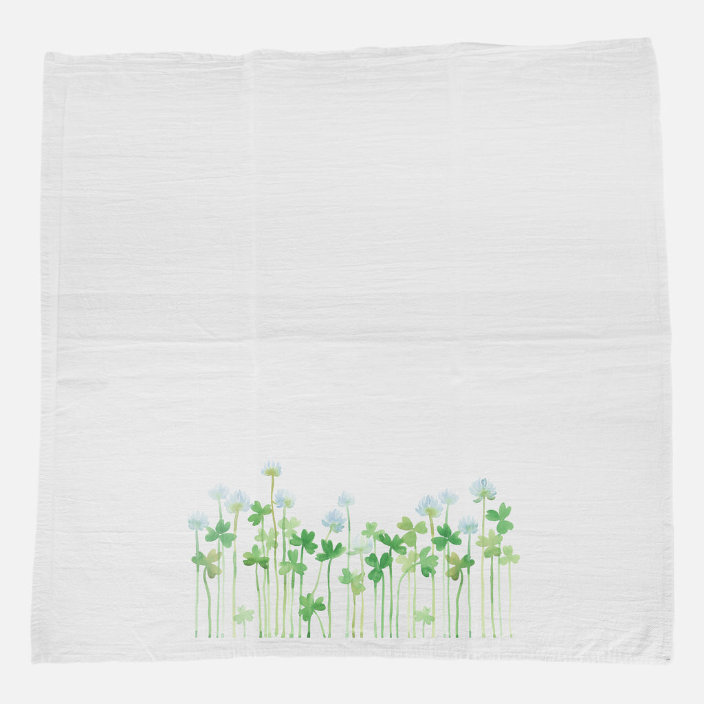 Growing Clover - Cotton Tea Towel
