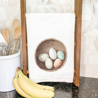 Eggs in a Bowl - Cotton Tea Towel