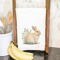 Rabbit in Grass - Cotton Tea Towel