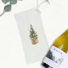 Christmas Tree Basket - Canvas Wine Bag