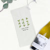 May Love and Laughter - St. Patrick's Day Canvas Wine Bag