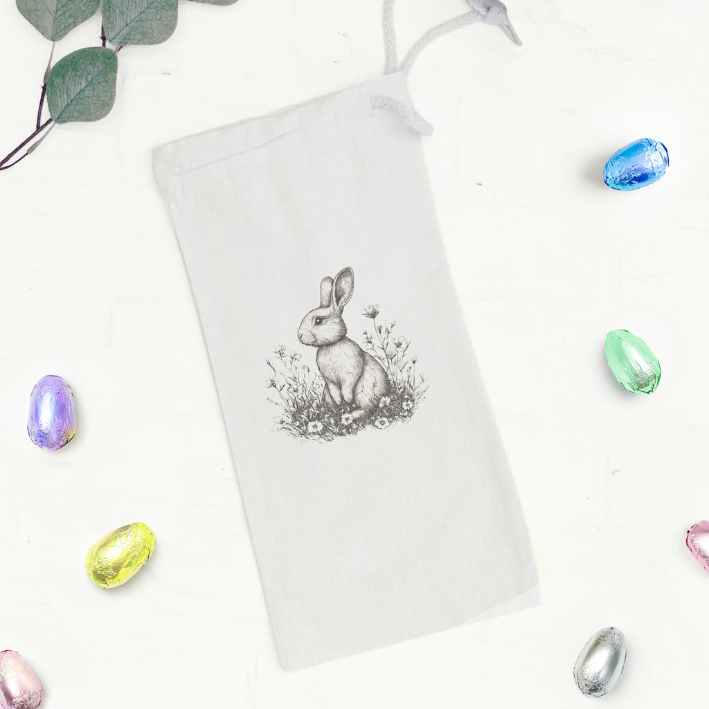 Black & White Bunny - Easter Treat Bag