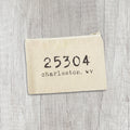 Zip Code - Custom Canvas Zipper Pouch