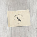 State Badge and Motto - Custom Canvas Zipper Pouch