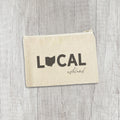 Local State and City - Custom Canvas Zipper Pouch
