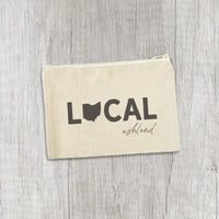 Local State and City - Custom Canvas Zipper Pouch