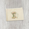 Life is Beautiful - Canvas Zipper Pouch