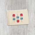 Patriotic Pops - Canvas Zipper Pouch